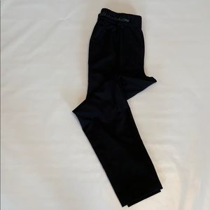 High waisted black pants